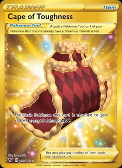 Cape of Toughness 200/185 Secret Rare – Vivid Voltage Pokémon card
