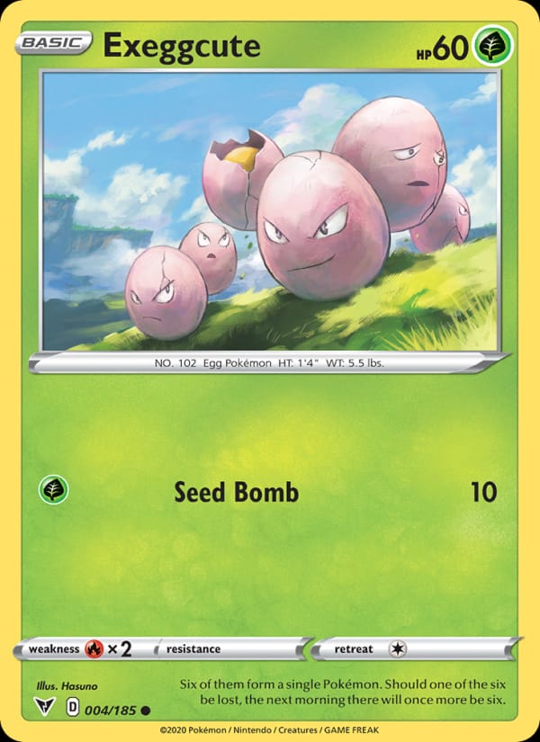 Exeggcute 004/185 Vivid Voltage Pokémon card