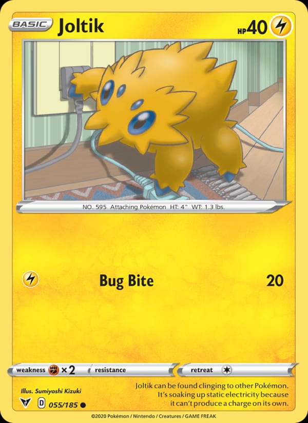 Joltik 055/185 Vivid Voltage Pokémon card