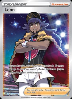 Leon 182/185 Ultra Rare – Vivid Voltage Pokémon card