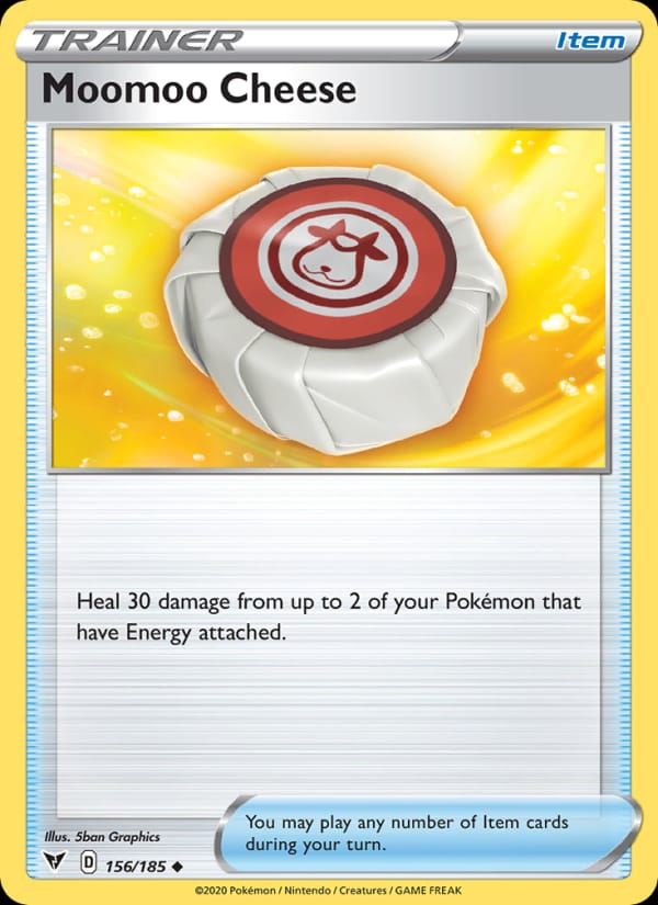 Moomoo Cheese 156/185 Vivid Voltage Pokémon card