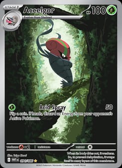 Accelgor 094/086 Illustration Rare – White Flare Pokémon card