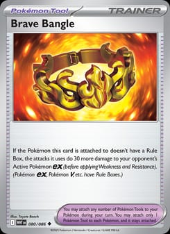 Brave Bangle 080/086 Uncommon – White Flare Pokémon card