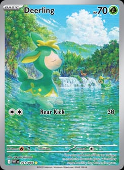 Deerling 091/086 Illustration Rare – White Flare Pokémon card
