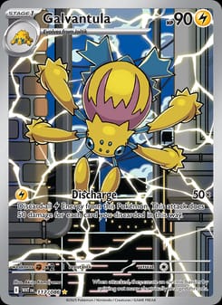 Galvantula 117/086 Illustration Rare – White Flare Pokémon card