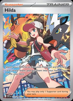 Hilda 171/086 Special Illustration Rare – White Flare Pokémon card