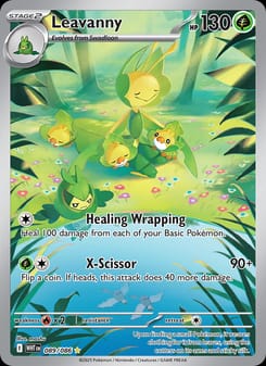 Leavanny 089/086 Illustration Rare – White Flare Pokémon card