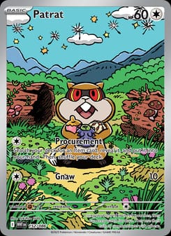 Patrat 152/086 Illustration Rare – White Flare Pokémon card