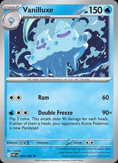 Vanilluxe 029/086 Uncommon – White Flare Pokémon card