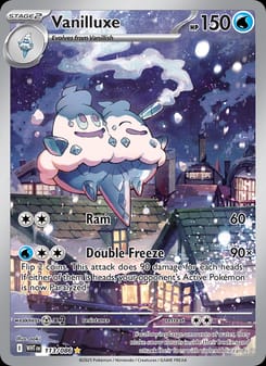 Vanilluxe 113/086 Illustration Rare – White Flare Pokémon card